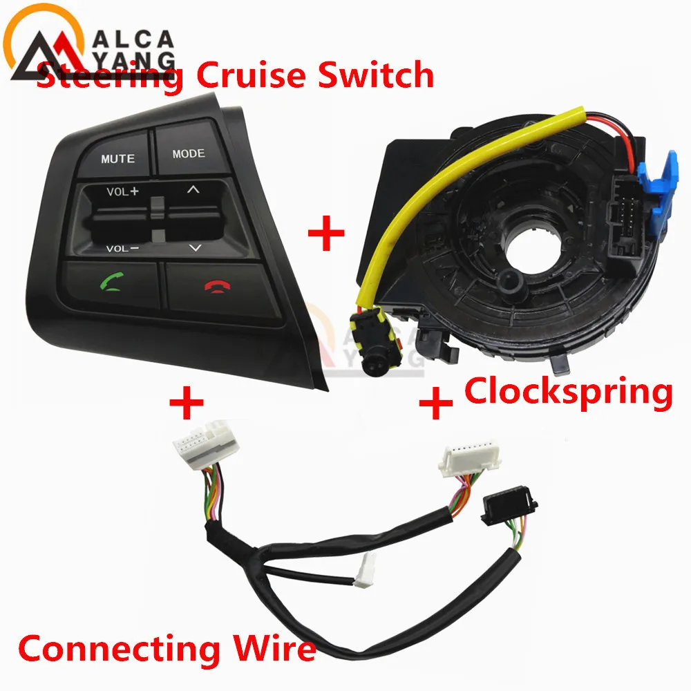 

Multimedia For Hyundai Ix25 Creta 1.6L 2.0L Steering Wheel Cruise Control Buttons Remote Control Volume Button