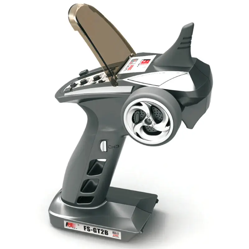 

Flysky FS-GT2B 2.4G GT2B 3CH pistol-grip style RC transmitter Controller with FS-GR3E receiver waterproof version available