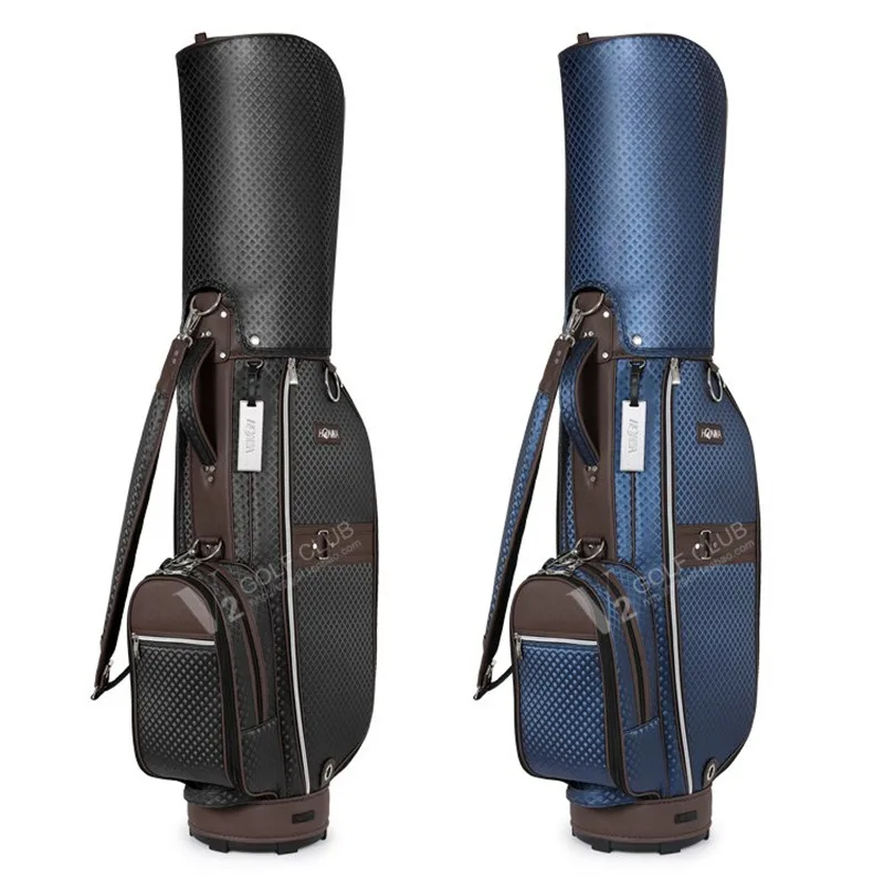 New Honma Golf Bag With Rain Cover Standard Ball Package PU Leather