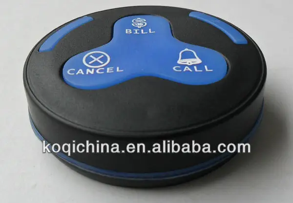 Wireless Ordering System Wireless Transmitter Buzzer Bell Sound Communication Equipment (1 display & 4 watch & 38 call button)