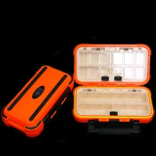 Waterproof Fishing Tackle Box Dustproof Shatterproof Multifunction Compartments Lures Lines Bait Case Fishing Tools Accessories