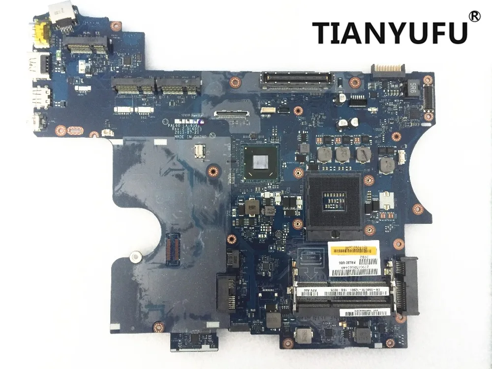 Cn 058g1v Pal60 La 6562p For Dell Latitude E65 Laptop Motherboard V7g0j Pga9 Ddr3 Hm67 Motherboard Tested 100 Work November