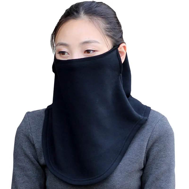 Kopen Vrouwen Mannen Winter Outdoor Warm Ademend Sjaal Gezichtsmasker Sneeuw Bescherming Snood Halswarmer Gezicht Fleece Stof Masker Beanie