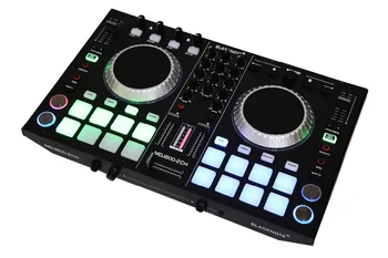 DJ-controlador MIDI para reproductores, disco de juego, consola de mezcla de audio, mesa mezcladora de sonido, dj Mezclador de DJ