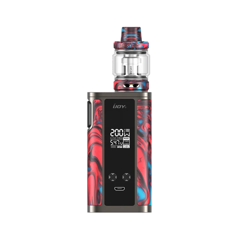 Original IJOY CAPTAIN RESIN KIT Powered by 20700 batteries 6000MAH with top filling CAPTAIN RESIN Tank Electronic Cigarette vape 01 (6)