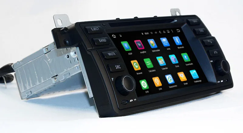 Flash Deal Android 8.0 Car DVD Player for BMW 3 Series E46 M3 with GPS Navigation Radio BT USB AUX DVR WIFI Audio Video Stereo 4Core 4G+32G 2