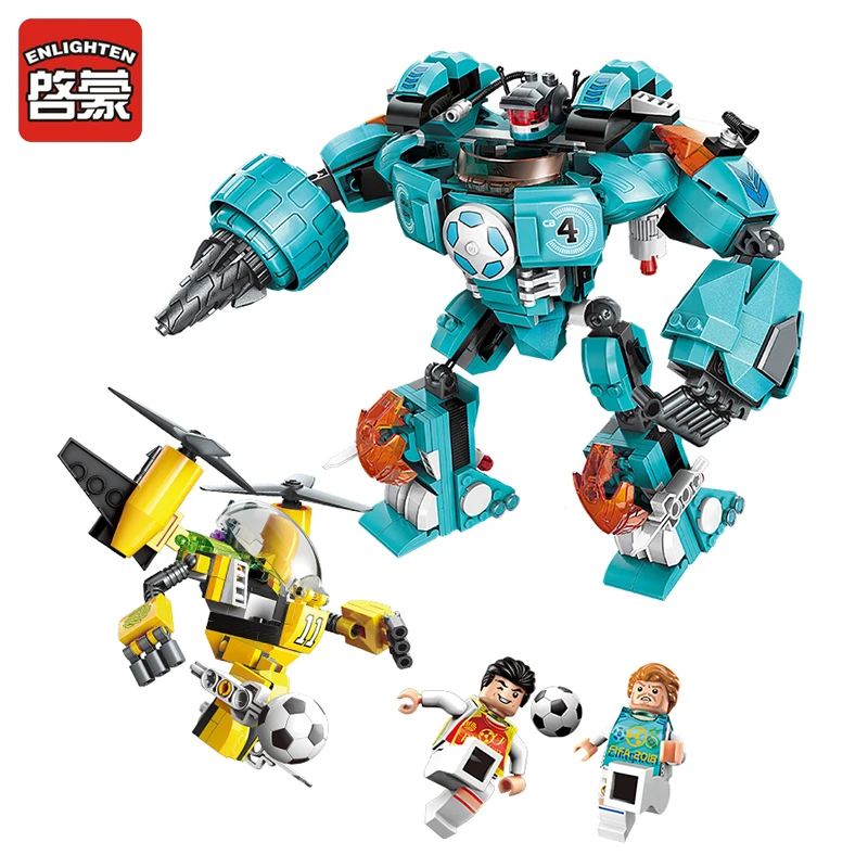 

Original Building Blocks 525pcs Football Building Toys Learning and Educational Blocos de construcao Toys For Childrens Gift