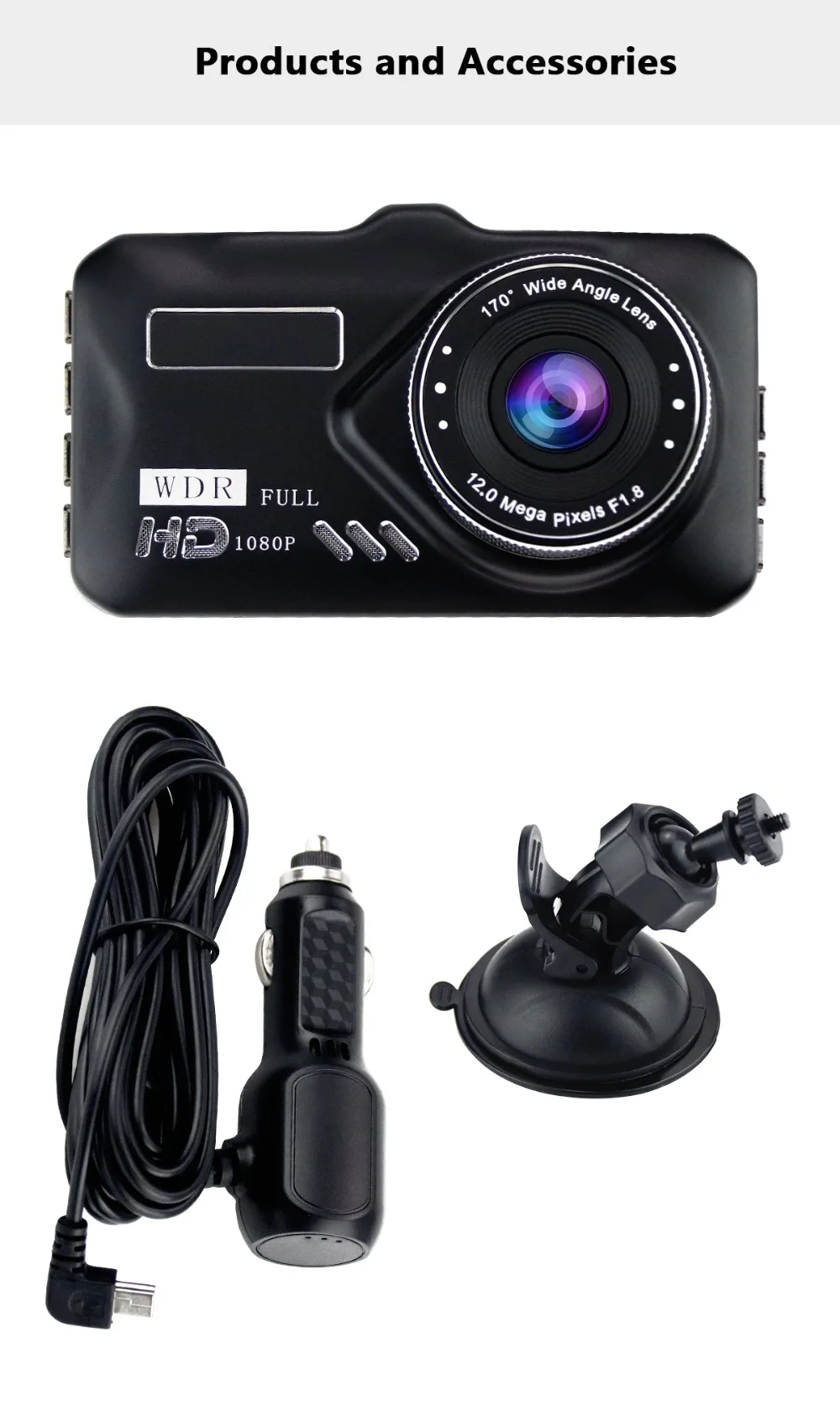 Full HD 1080 P Мини линзы для автомобильного цифрового видеорегистратора видео " дюймов регистраторы парковочная Автомобильная камера регистраторы Авто черный DVR камера registratori авто