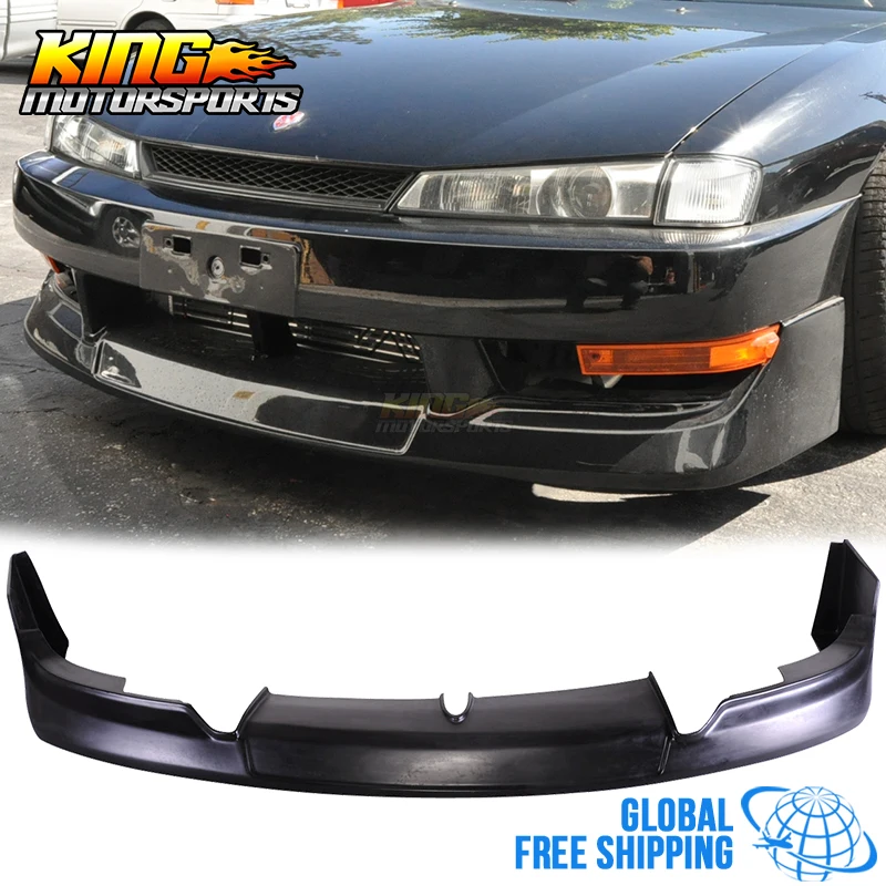 Fit For 97 98 Nissan 240sx S14 Kouki Gr Style Front Bumper Lip Unpainted Pu Global Free Shipping Worldwide Front Bumper Lip Bumper Lipfront Bumper Aliexpress