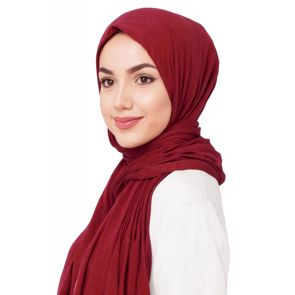 Premium Jersey Stretchy Fabric Hijab Head Scarf