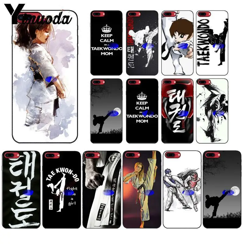 Спортивный чехол для телефона тхэквондо iphone 12 11 Pro Max 8 7 6 6S 6Plus X XS MAX 5 5S SE XR|Бамперы| |