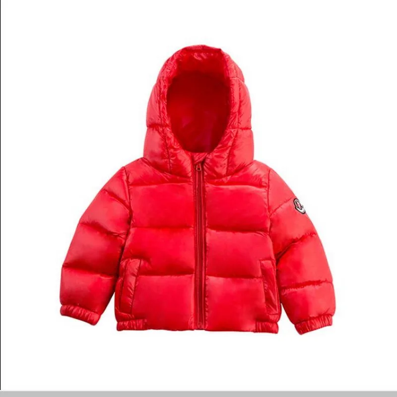 

Children winter down jacket children's baby boys and girls hooded fashion casual jacket coat