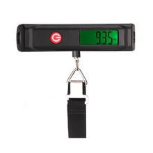 50 кг/10 г висит на цифровой жидкокристаллический электронный карманный Чемодан Багаж Масштаб Вес