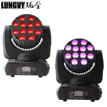 

Free Shipping 2pcs/lot RGBW 12x12W Cree LED Moving Head Beam DMX512 Control Stage Lighting Dj Stage Equipment