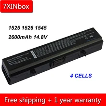 7 XINbox 4 cell 2600 V 14.8 mAh 0F965N G555N GW240 GP952 Bateria Do Portátil Para Dell Insprion 1440 1525 1526 1545 1546 1750 312-0625