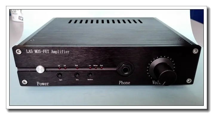 LA5 MOS-FET Pure Class A Headphone Amplifier Field