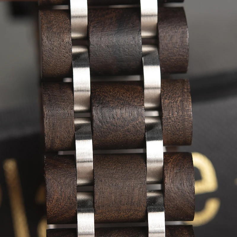 بوبو الطيور التلقائي الميكانيكية ووتش الرجال خشبية الفاخرة المرأة الساعات مع تقويم عرض Multifuctions relogio masculino بوبو الطيور التلقائي الميكانيكية ووتش الرجال خشبية الفاخرة المرأة الساعات مع تقويم عرض Multifuctions relogio masculino