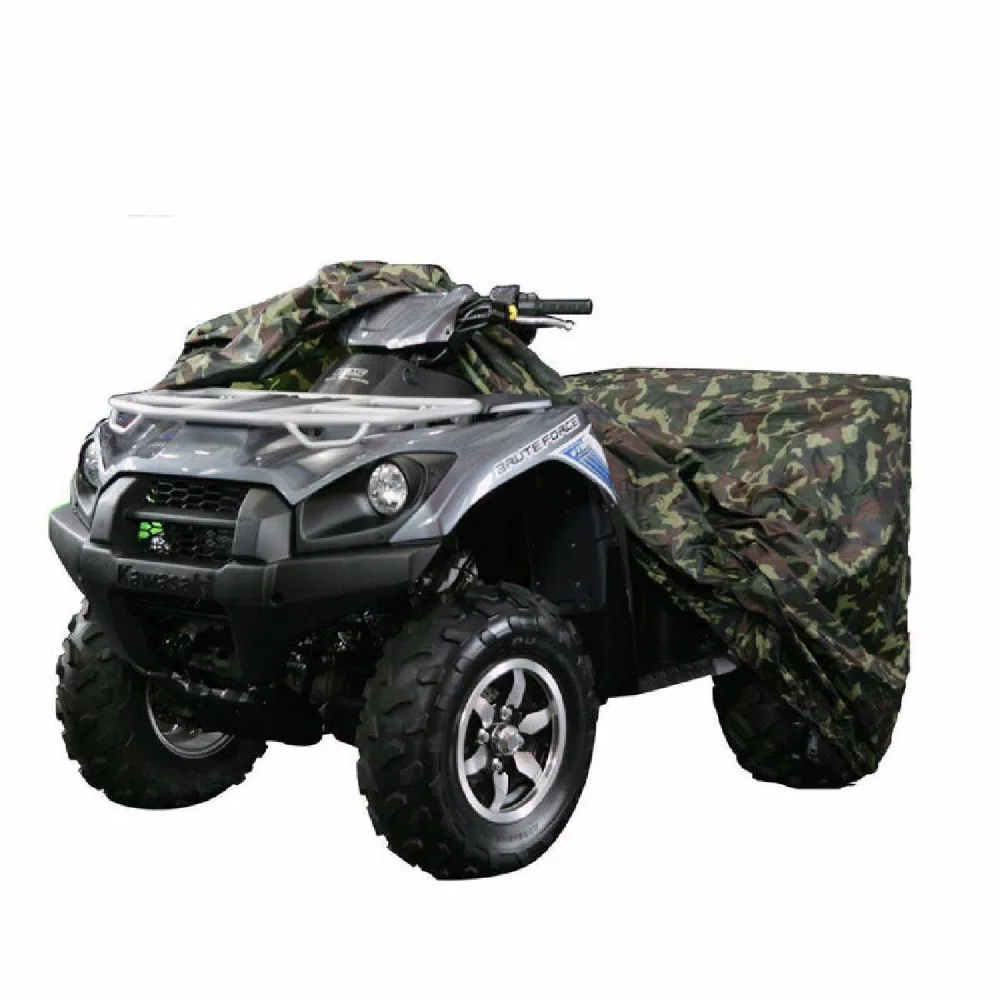 OHANEE todo el tamaño de la cubierta de la motocicleta de camuflaje ATV cubierta del vehículo de la playa motos cubierta impermeable de la motocicleta del Scooter