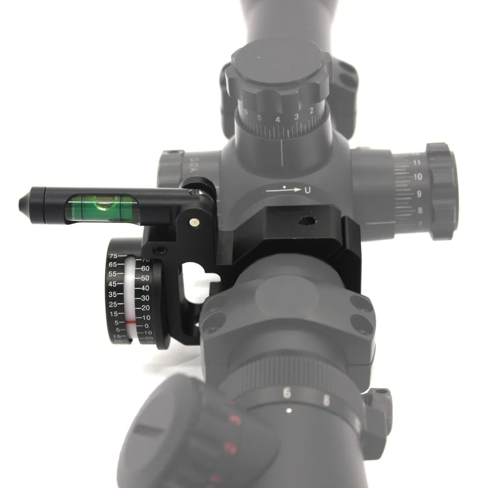 Anel de Montagem Melhor Rifle Bolha Nível Scope Ângulo Indicador se Encaixa 1 Polegada - 30mm Esquerda Direita Acampamento Caça Anti-cant 11 Melhor rifle bolha nível scope ângulo indicador