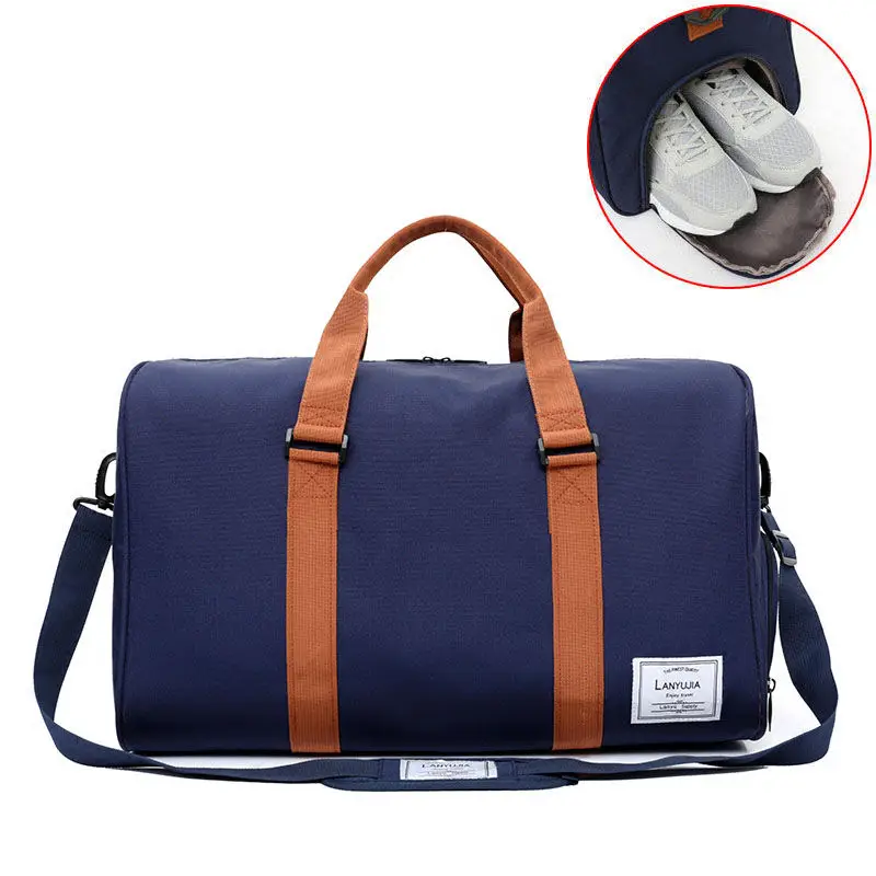 

Yoga Gym Bags Travel Handbags Training Fitness Sports Bag Shoulder Crossbody For Women Men Travel Duffel Shoes Pack 2018 XA197WA