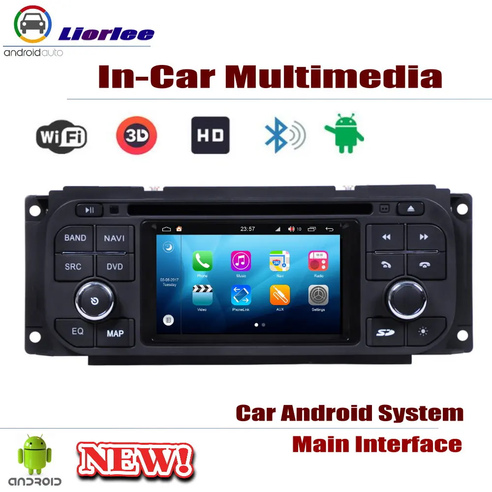 Clearance For Dodge Ram Pickup 2002~2006 Car Android Player DVD GPS Navigation System HD Screen Radio Stereo Integrated Multimedia 1