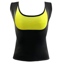 DropShipping S-6XL 2017 Women Hot Neoprene Body Shapers Slimming Waist Slim Vest Plus Size Black Rose Blue Purple shape tops