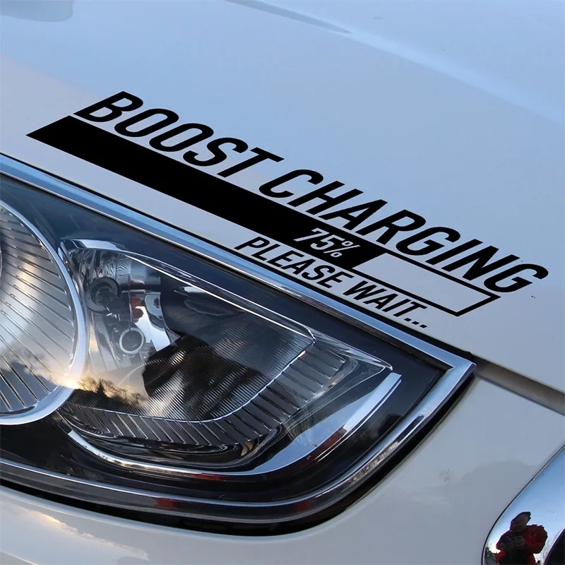 BOOST CHARGING JDM Car Styling For All Car exterior accessoriesin Car