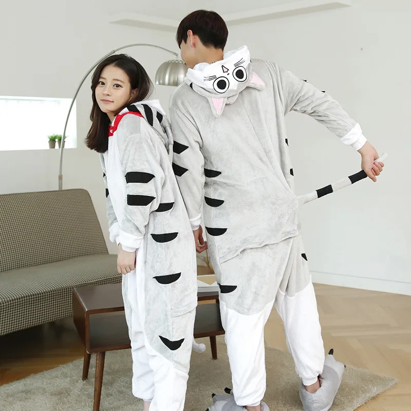 Cheese Cat Pajamas Halloween Kigurumi Adult Animal Cosplay Costumes Sleepwear Cheese Cat Pajamas Halloween Kigurumi Adult Animal Cosplay Costumes Sleepwear