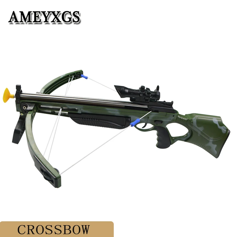 

1set Children Crossbow Archery kids Outdoor Shooting Training Gun Shootout Toy Set Crossbow Sucker Arrows Catapult Toy