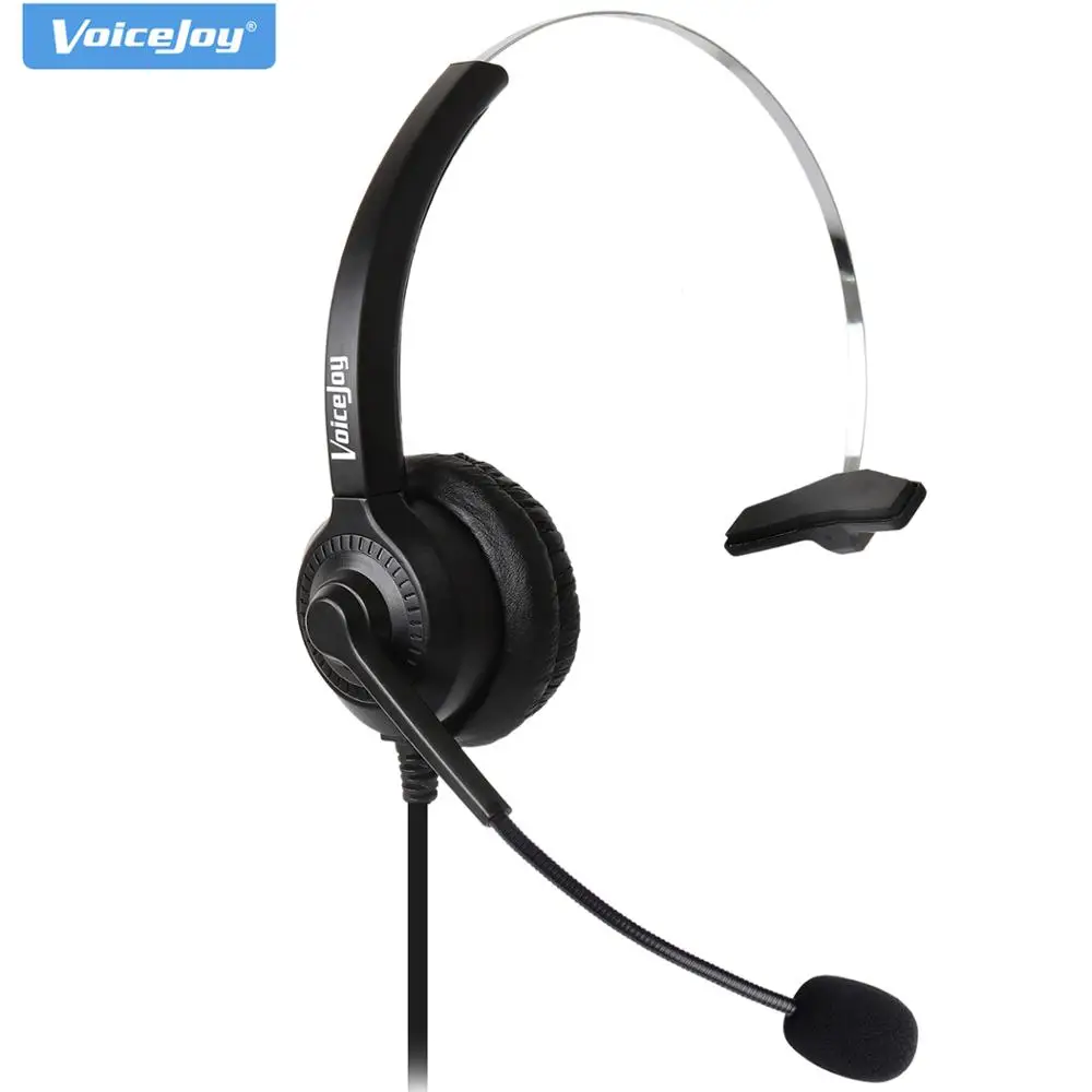 Rj9 Office Headset Call Center Desk Phone Rj9 Headset Headphone