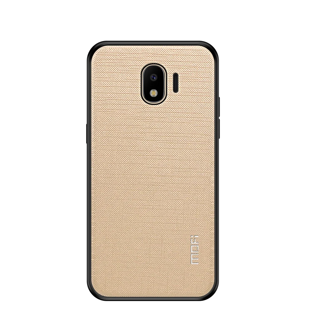 MOFI для samsung Galaxy J4 чехол силиконовый+ PC чехол для телефона для samsung J4 J400F J400G задняя крышка Роскошные противоударный принципиально 5,5" - Цвет: Gold