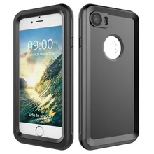 20 шт./лот Водонепроницаемый чехол для iPhone 7 Plus Дайвинг противоударный Грязь доказательство телефон Подводные чехол Обложка для i7plus телефоны сумка