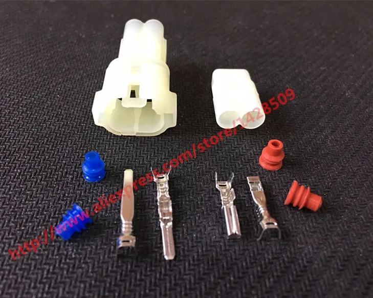 

5 Set Sumitomo automotive connector Female Male 2 Pin Power Battery Waterproof Electronic Connector 6187-2801 6187-2804