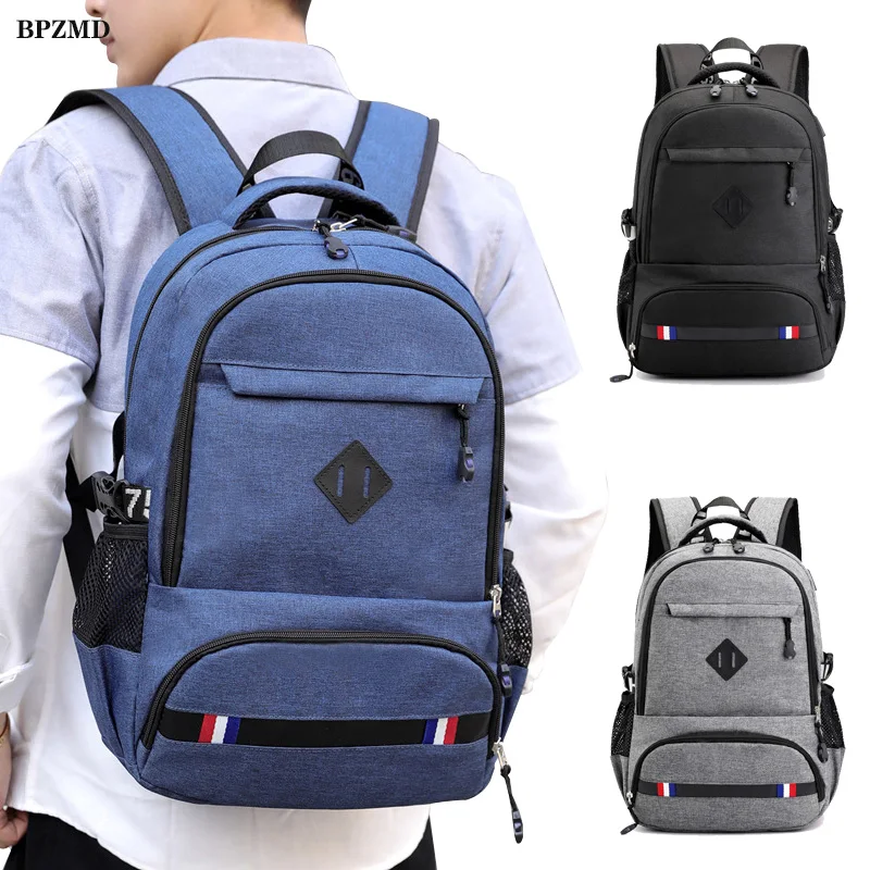

BPZMD Anti-Thief Canvas Backpack Men Large Capacity Laptop Backpack Student School Bags for Teenagers Travel Backpacks Mochila