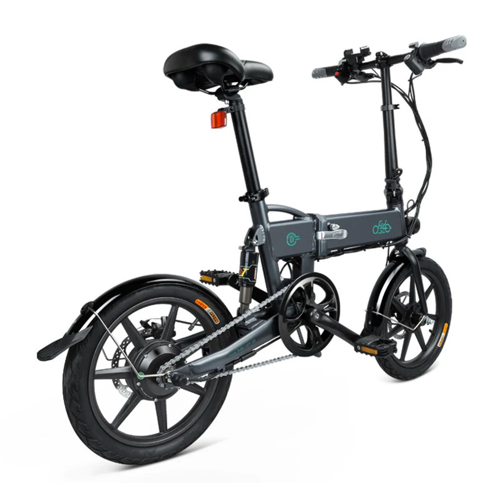 Excellent 16 Inch Folding Power Assist Eletric Bicycle Moped E-Bike 250W Brushless Motor 36V 7.8AH Lightweight Foldable Electric Bicycle 9