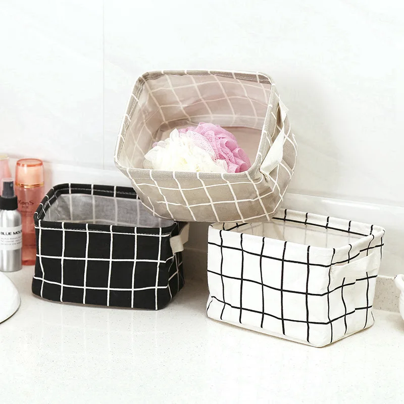 grey toy storage baskets