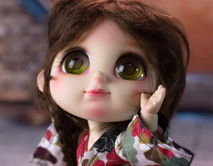 Бесплатная доставка. 1/8 BJD кукла Foodie xiaohebao носок Bru|Куклы| |