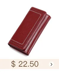 Large Capacity Split Leather Card Holder Quality Wallet Long Women Wallet Zipper Clutch Casual Zipper Retro Purse Women