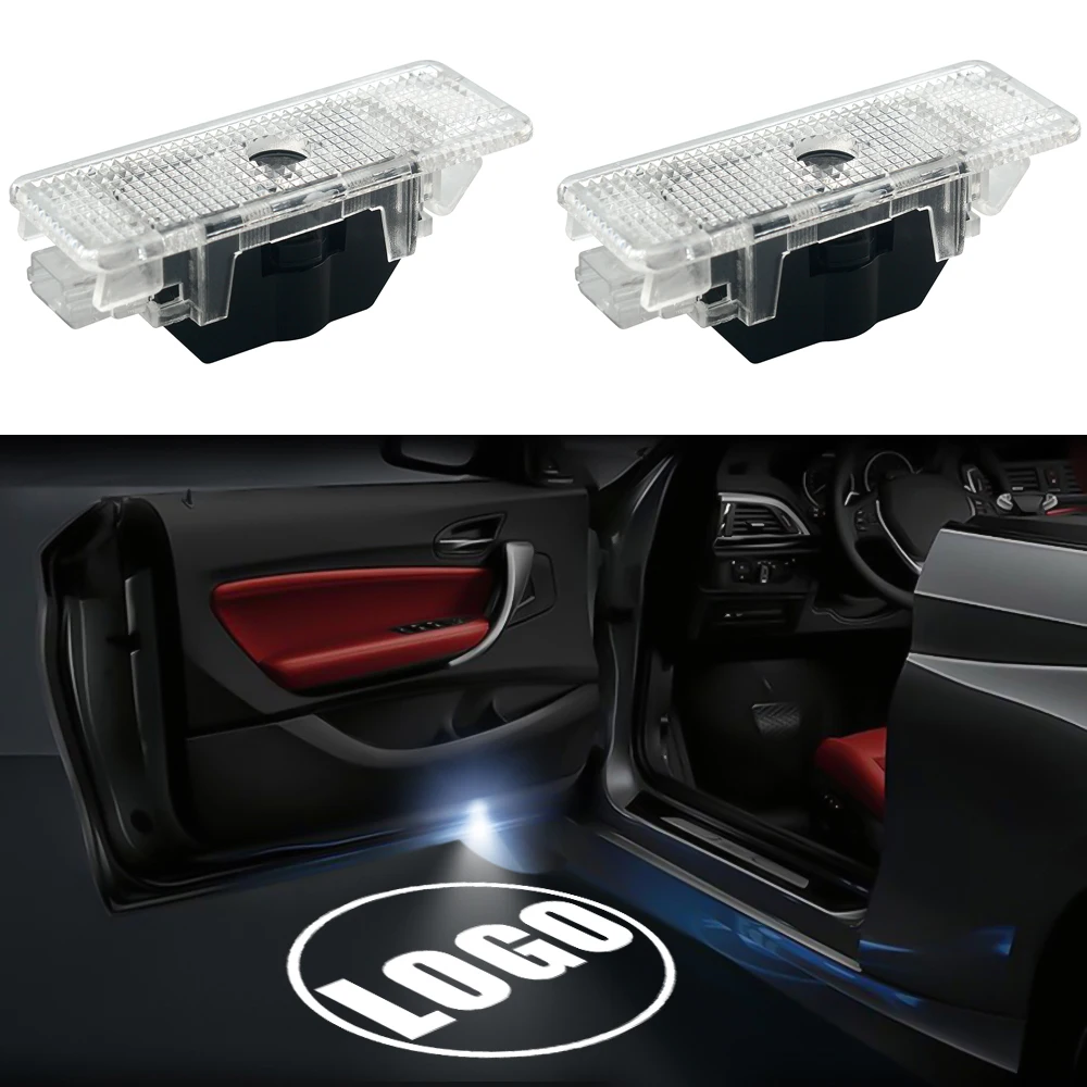 

2Pcs/lot For BMW E39 X5 E53 528i E52 Logo LED Car Door Welcome Light Laser Shadow led Lighting Projector Free shipping
