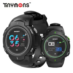 Tinymons F13 Фитнес трекер Смарт-часы IP68 Водонепроницаемый Поддержка мониторинга сердечного ритма Мульти Спорт режимы Smart Band Для мужчин часы