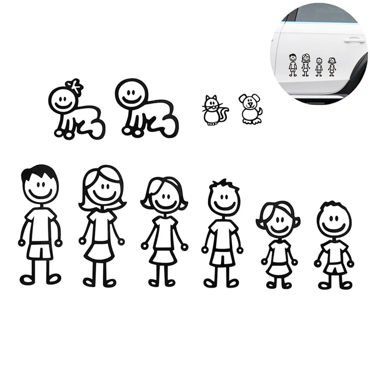 Free Free 306 Family Car Decal Svg SVG PNG EPS DXF File