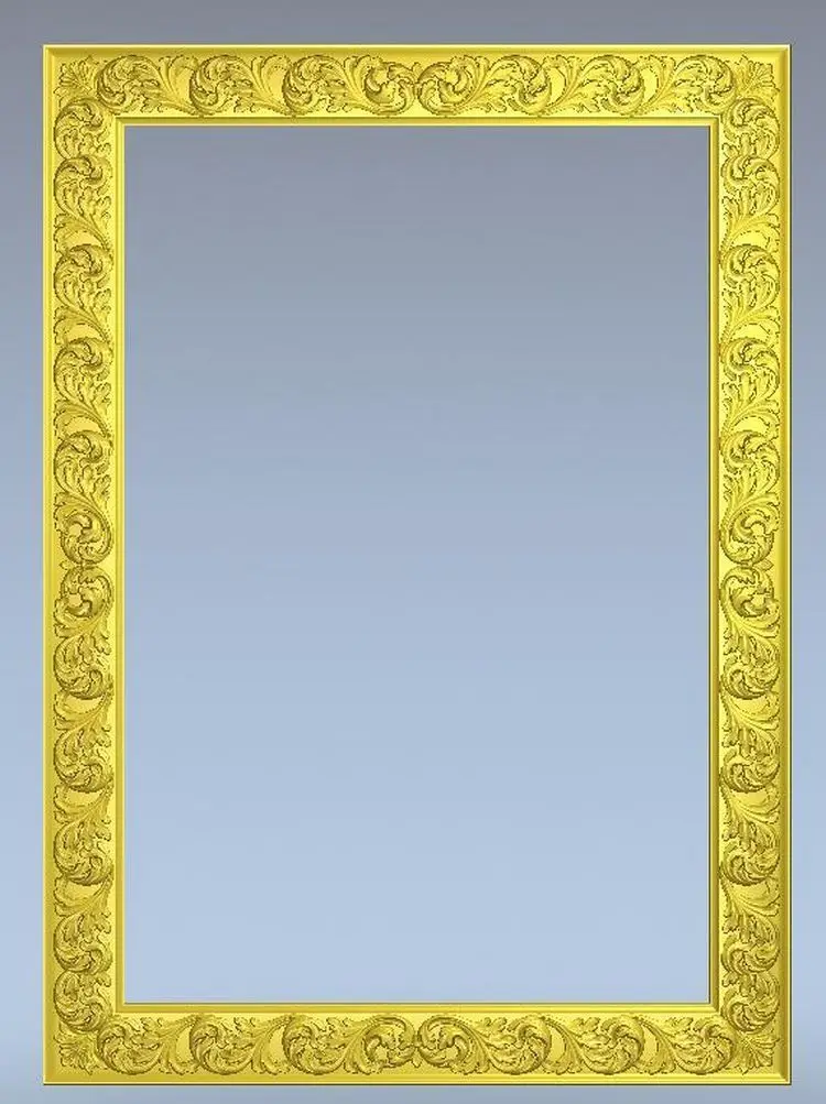 

3d model relief for cnc in STL file format Frame_16