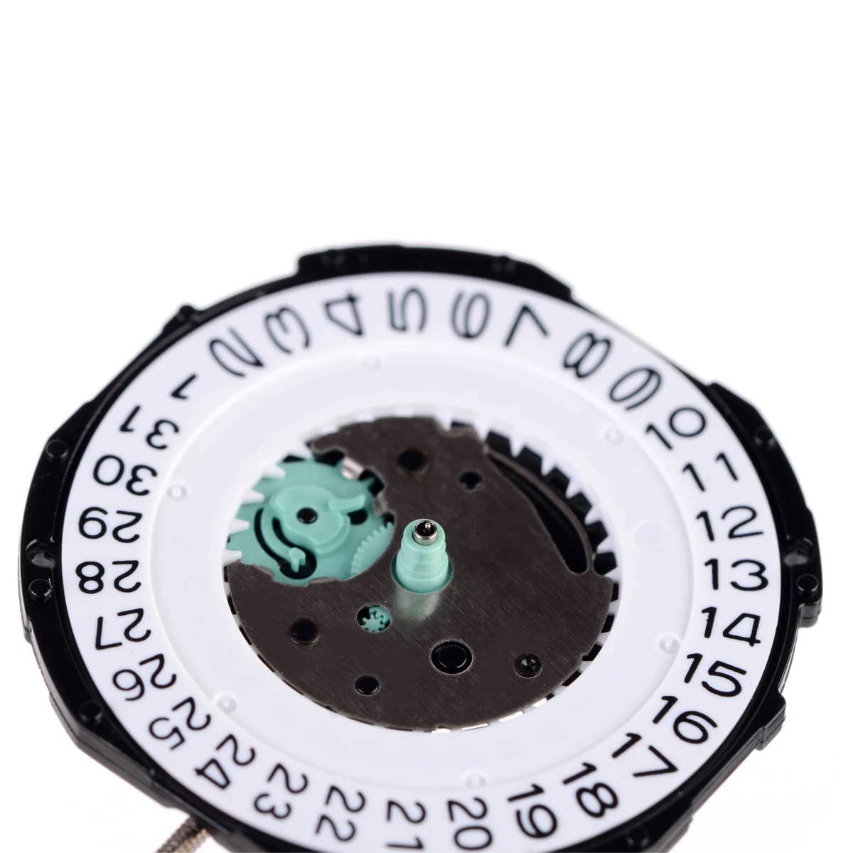 Shellhard 1pc Small Replacement Quartz Round Watch Hand Winding Movement Date Display Watch Repair Tool Kits Watch Clock
