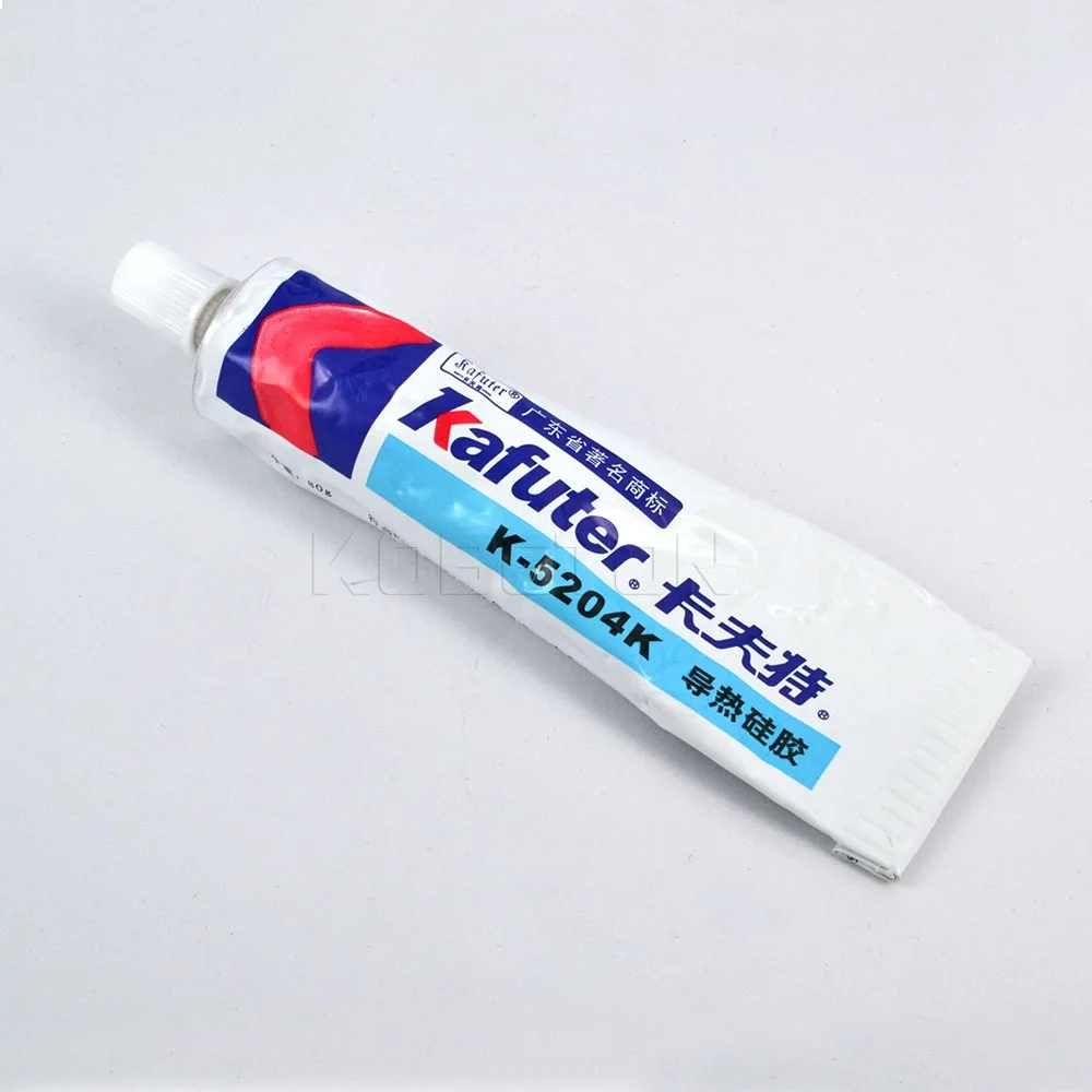 

KEBETEME Hot sale For Kafuter K-5204K High Thermal Conductive Paste/Silicone Adhesive Glue Conductive epoxy for CPU