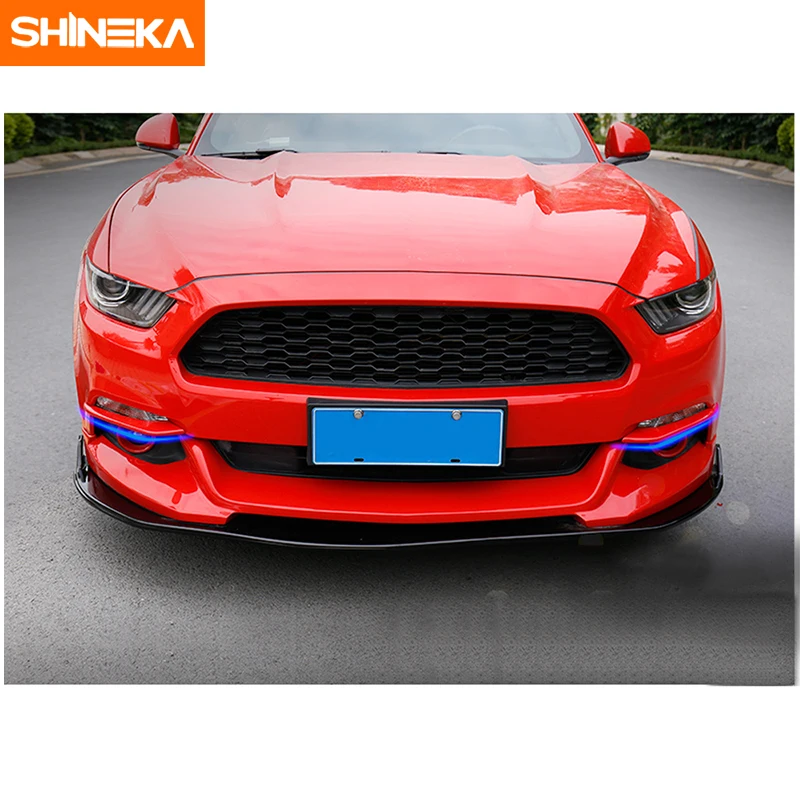 SHINEKA ABS автомобильные передние противотуманные фары светильник век декоративная