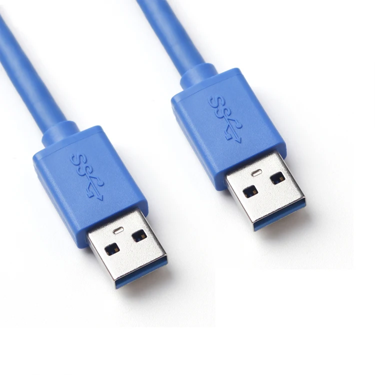 Ult-best USB 3,0 кабель для передачи данных A Тип между мужчинами M/M от AM к Am Кабо 0,6 м синий черный для Riser Card радиатор автомобиля динамик жесткий диск