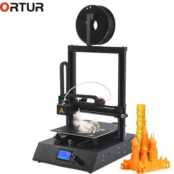 

Metal Frame Industrial Linear Guide Rail 3d Printer FDM Prusa i3 Upgraded Firmware Resume Power Failure Printing Ortur4 DIY Kit