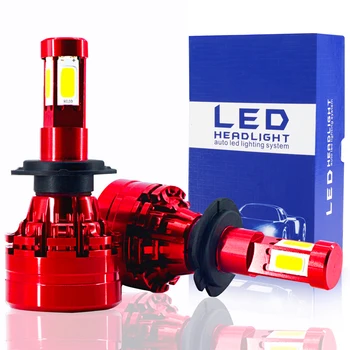 

2Pcs COB H8 H11 H9 H4 H7 H13 H16 LED Car Headlight Bulbs Auto Lamp HB3 9005 HB4 9006 9012 60W 6000LM 6000k White fog lamp bulb
