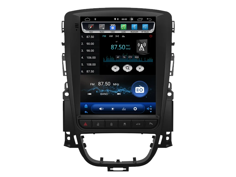 Clearance OTOJETA Android 8.1.0 vertical Car Multimedia tesla GPS NAVIGATION Radio player for Opel Astra J CD300 CD400 Vauxhall Holden 1