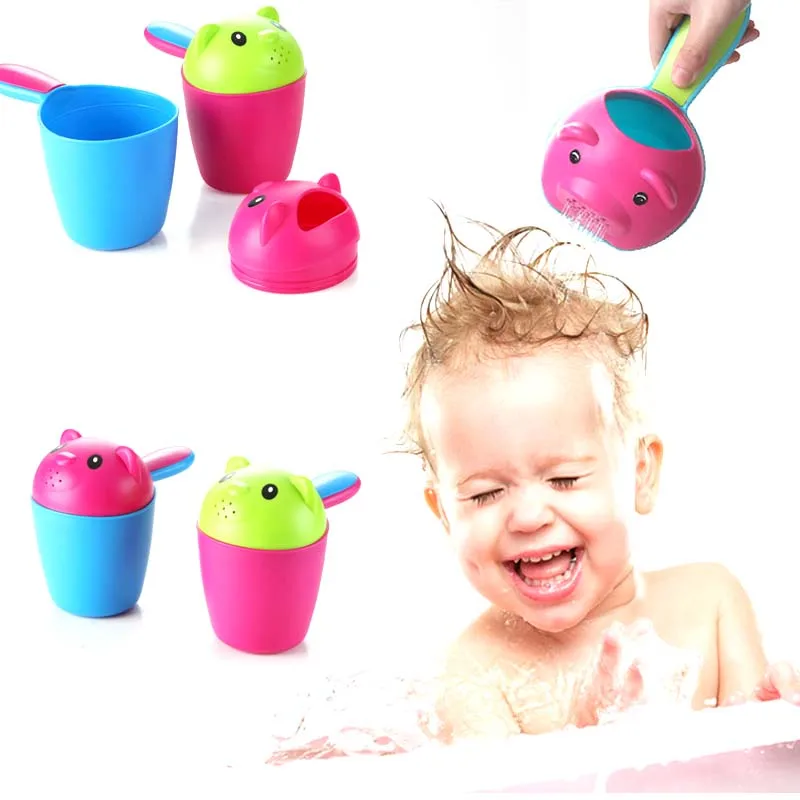 Baby Kids Shampoo Rinser Children Bathe Bathing Bailer Baby Shower